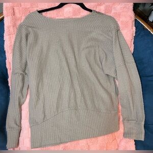 Wish Women's Taupe Crew Neck Sweater